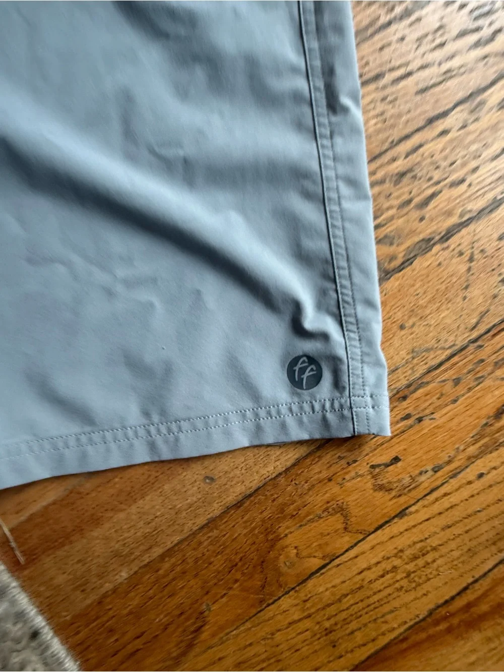 Men's Free Fly Light Gray Performance Shorts - Casual Everyday Wear Sz:38